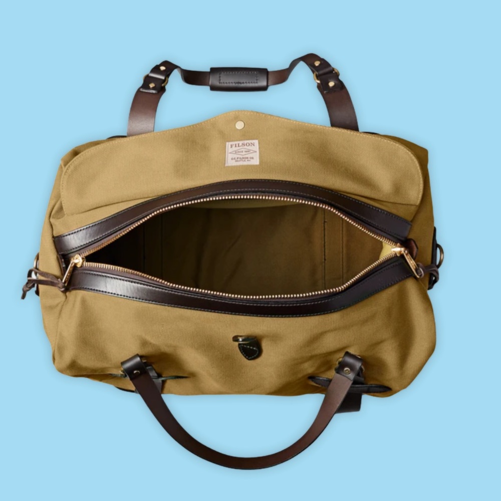 MEDIUM RUGGED TWILL DUFFLE BAG